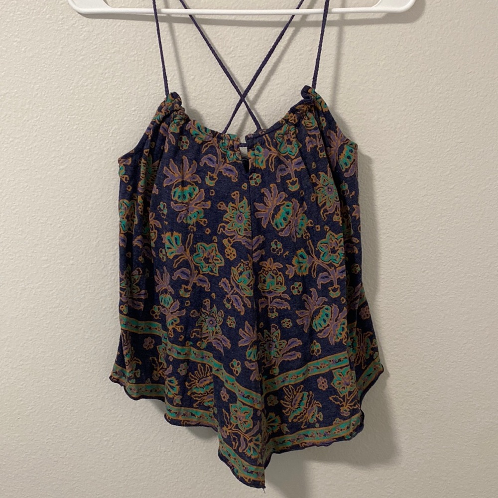 Navy Blue Urban Outfitters Top
